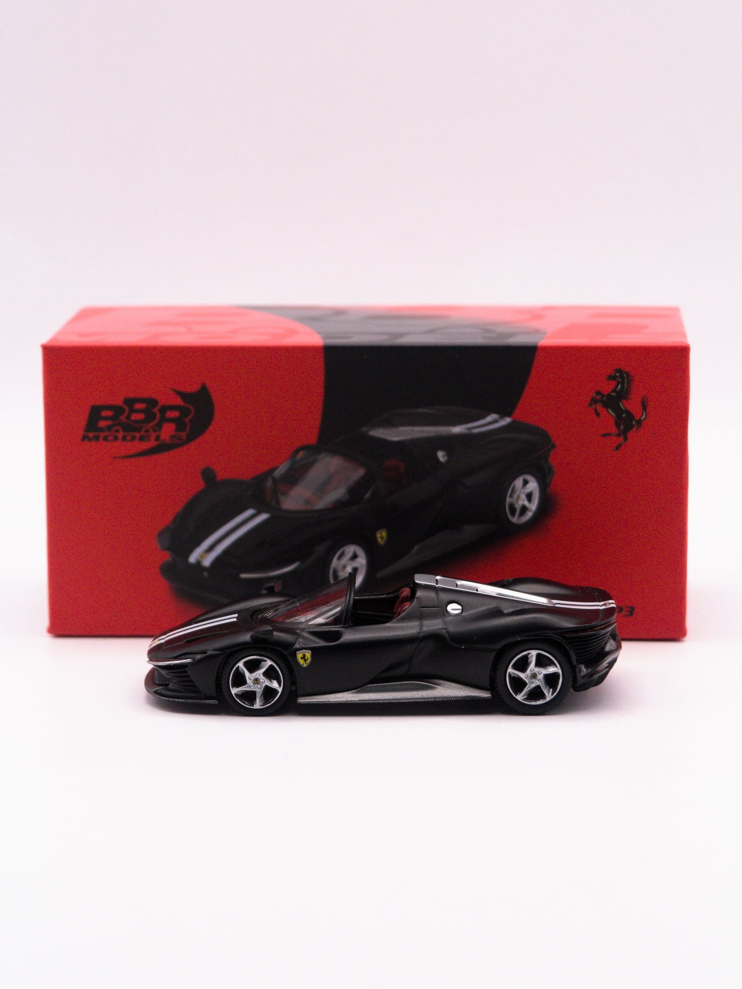 BBR Models Ferrari Daytona SP3 Czarny Mat