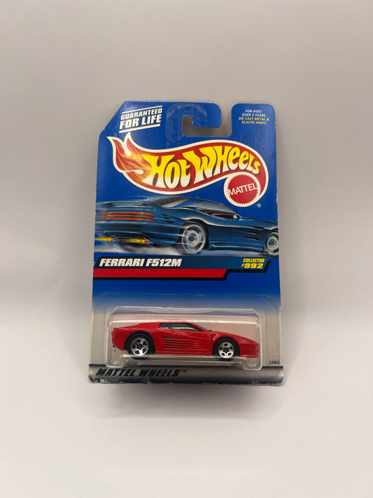 Ferrari F512M #992 - Red *Tired Card