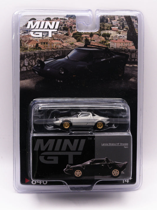 CHASE Mini GT 846 Lancia Stratos HF Stradale Silver