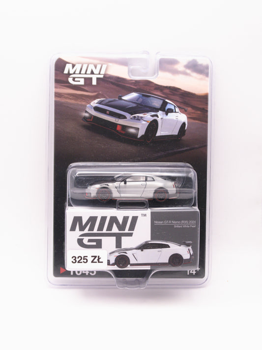 Mini GT #1045 Nissan GT-R Nismo R35 2024 White *Blister