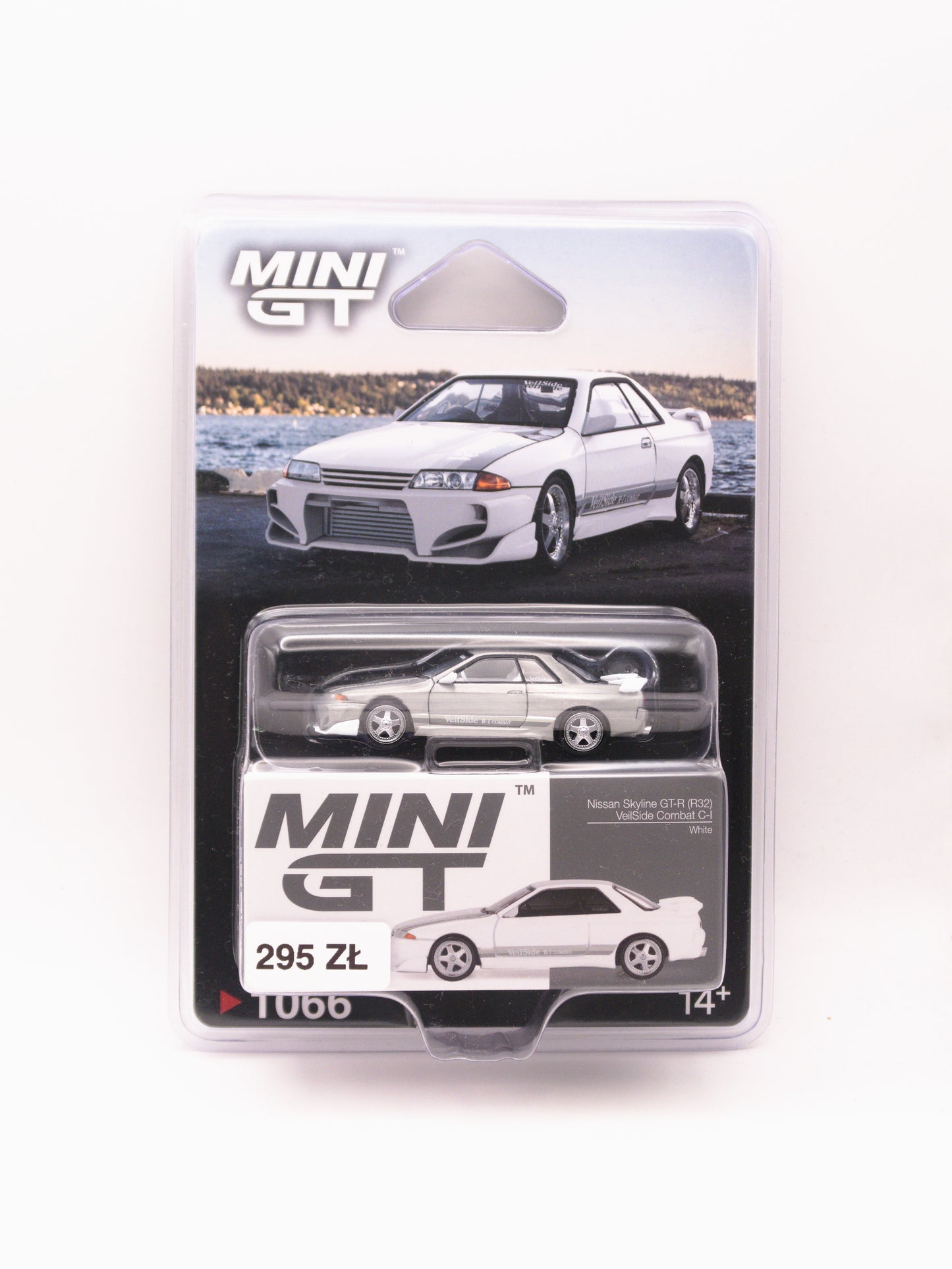 Mini GT #1066 Nissan Skyline R32 Veilside Combat White *BLISTER