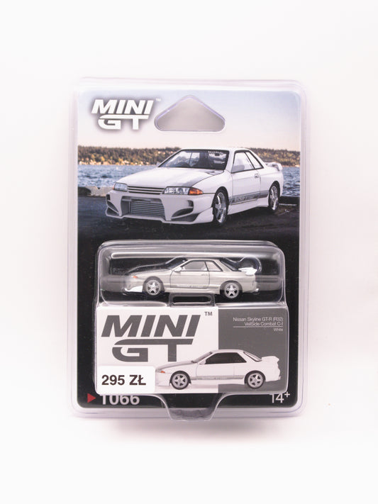 Mini GT #1066 Nissan Skyline R32 Veilside Combat White *BLISTER