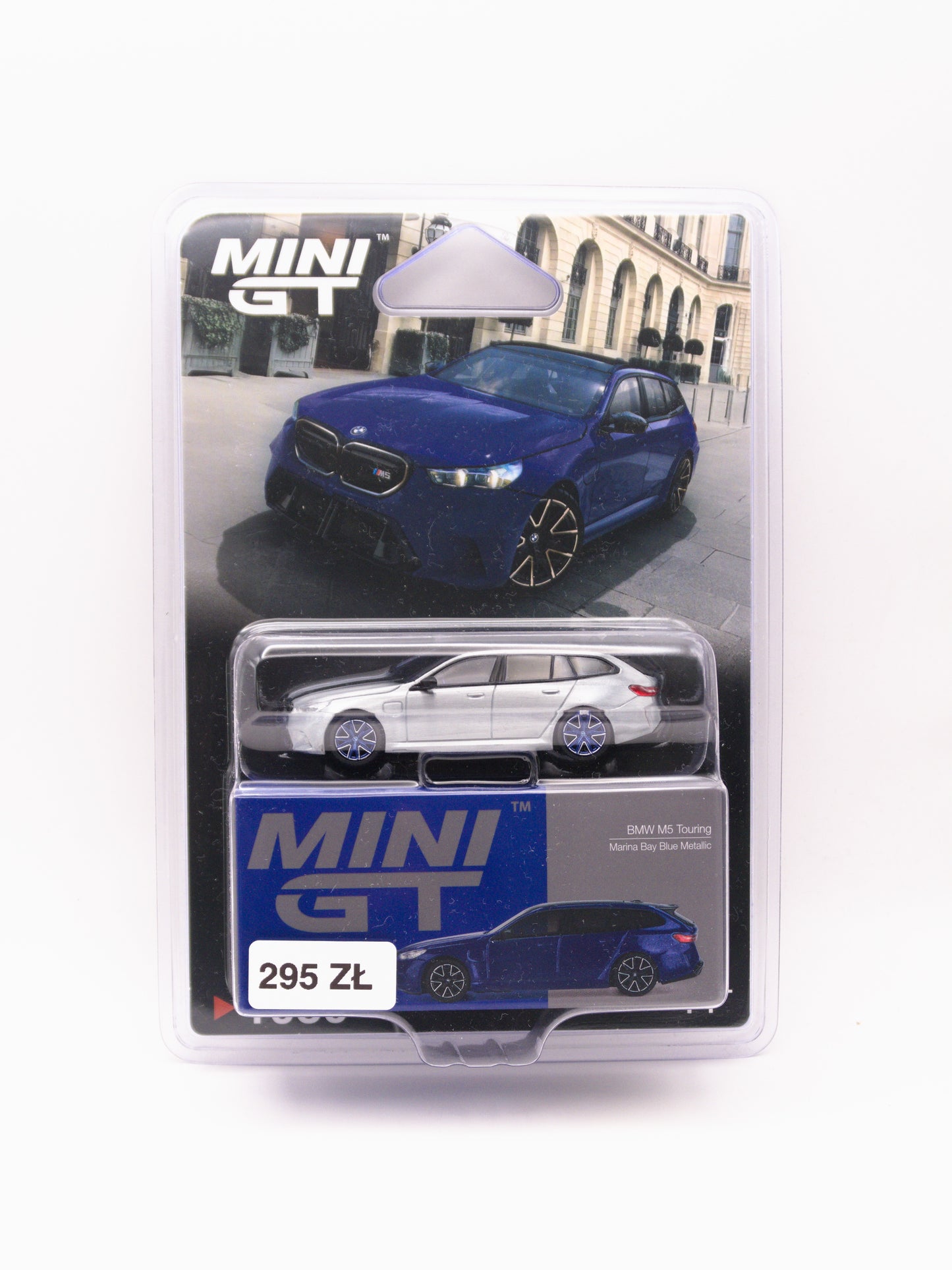 CHASE Mini GT #1080 BMW M5 Touring Niebieski