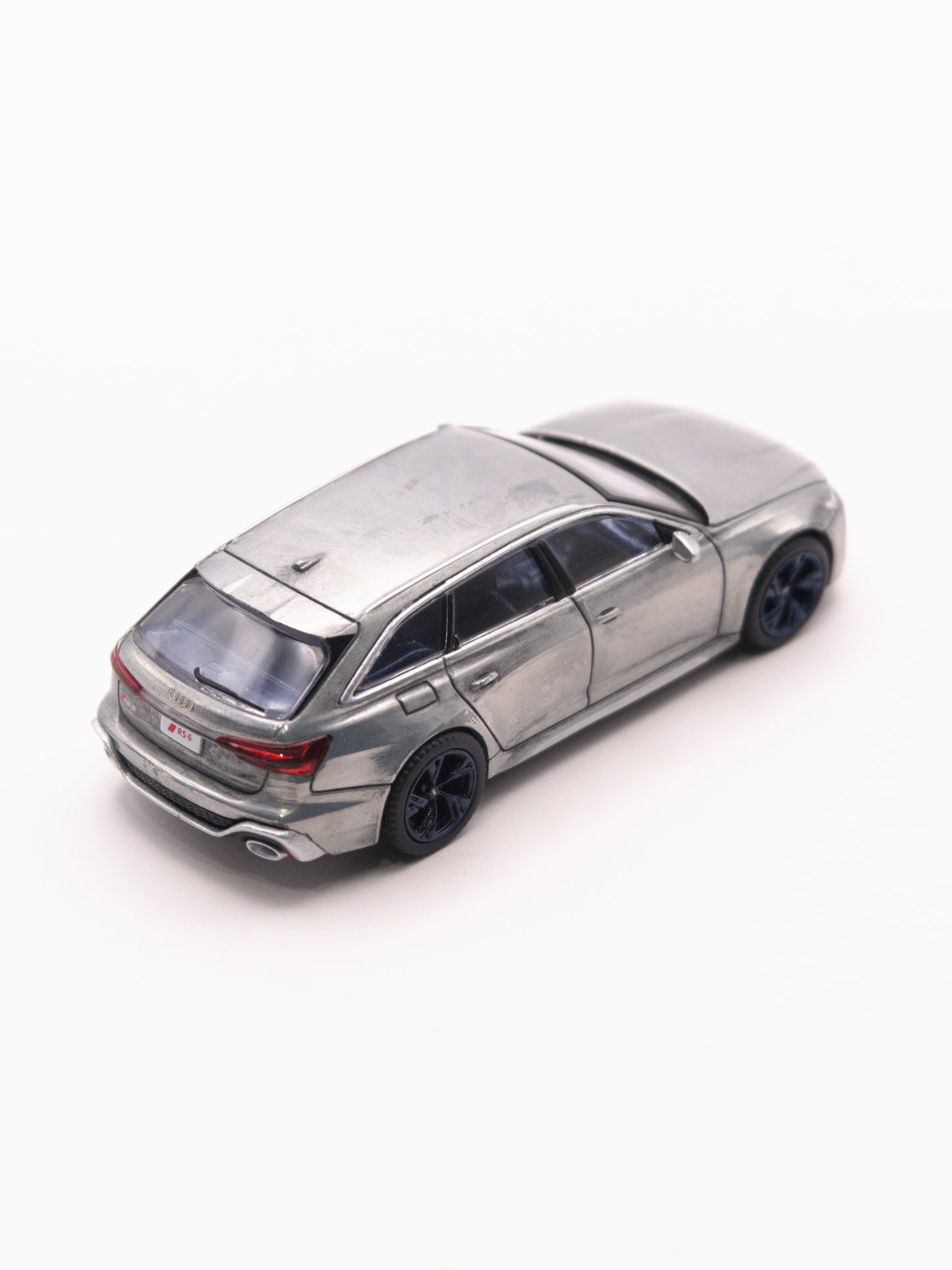 CHASE Mini GT #186 Audi RS6 Avant Niebieski *OTWARTY