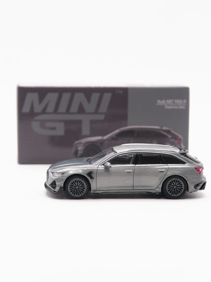 CHASE Mini GT #479 Audi ABT RS6-R Daytona Grey Szary *OTWARTY