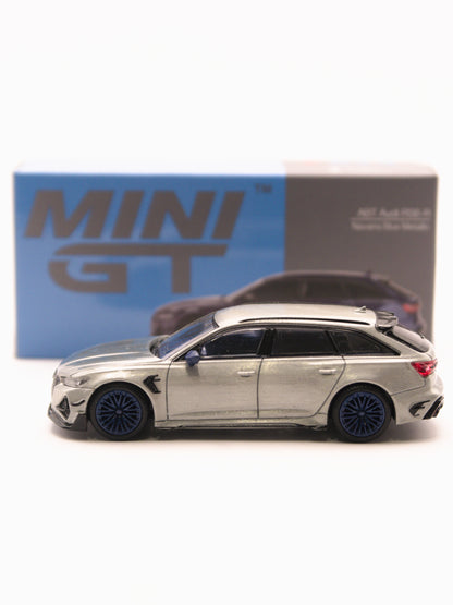 CHASE Mini GT #574 ABT Audi RS6-R Avant Niebieski *OTWARTY