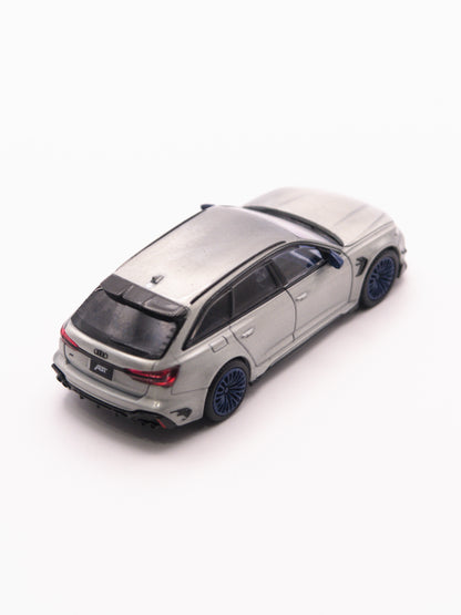 CHASE Mini GT #574 ABT Audi RS6-R Avant Niebieski *OTWARTY