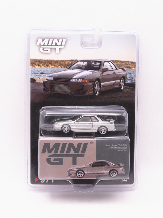 Mini GT #971 Nissan Skyline GT-R R32 VeilSide Combat CI Combat Grey *BLISTER