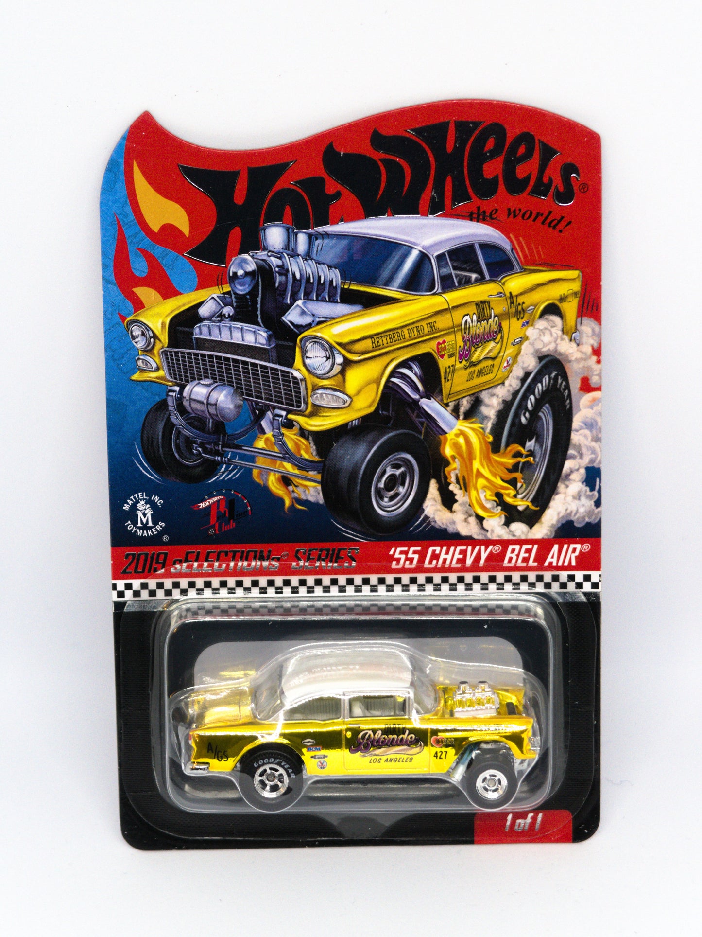 Red Line Club RLC '55 Chevy Bel Air Gasser Gold