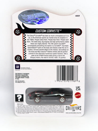 Red Line Club RLC Custom Corvette Number #10636