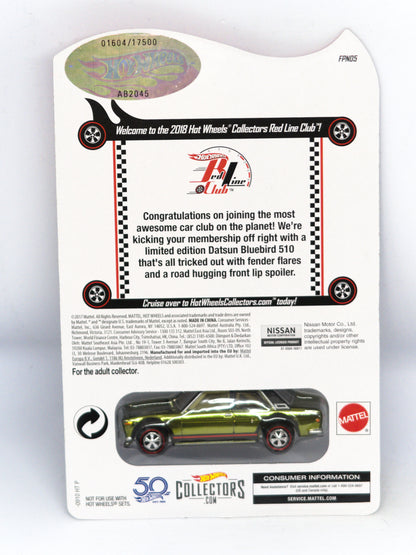 Red Line Club RLC Datsun 510 - Olive