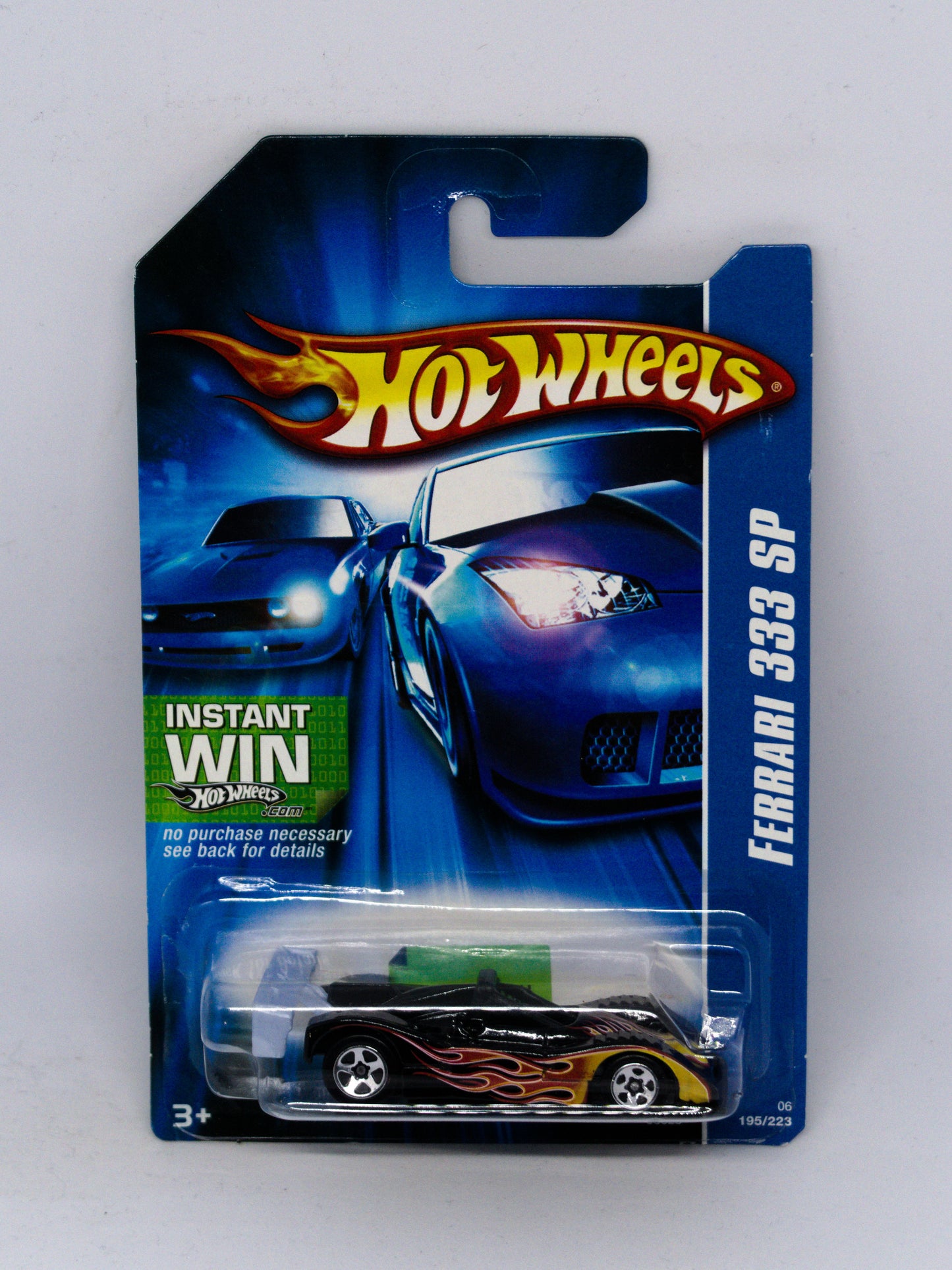 Ferrari 333 SP Black with White Wing *Damaged