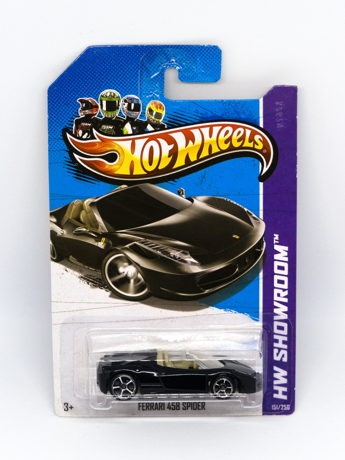 Ferrari 458 Spider Black - Light Interior Variant