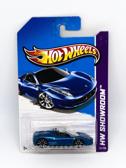 Ferrari 458 Spider Blue *Hook