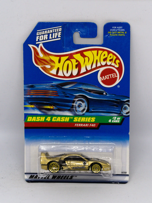 Ferrari F40 Dash 4 Cash - Gold *Card