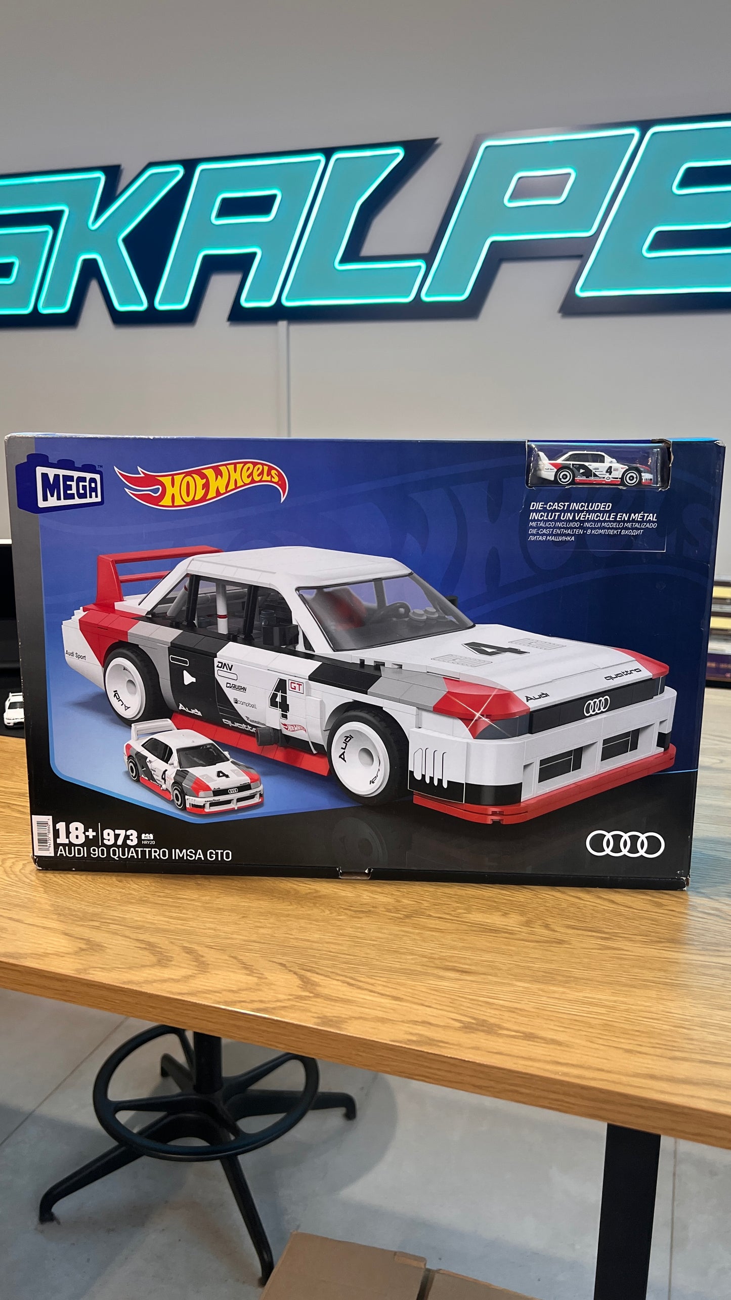 Hot Wheels Mega Blocks Audi 90 Quattro