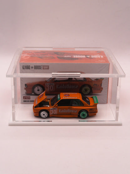 Kaido House Display Case - Flat with White Bottom