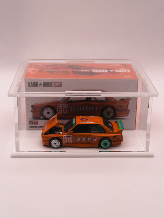 Kaido House Display Case - Flat with White Bottom