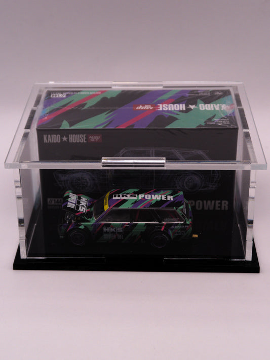 Kaido House Display Case - Flat with Black Bottom