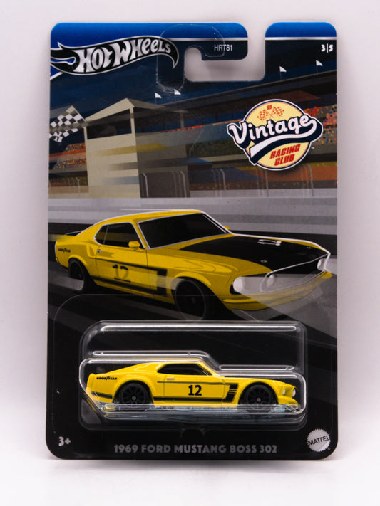 1969 Ford Mustang Boss 302 Yellow