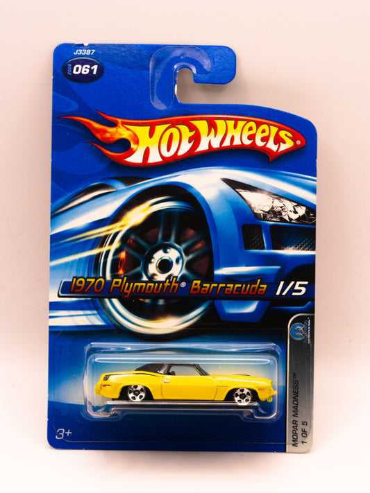 1970 Plymouth Barracuda Yellow