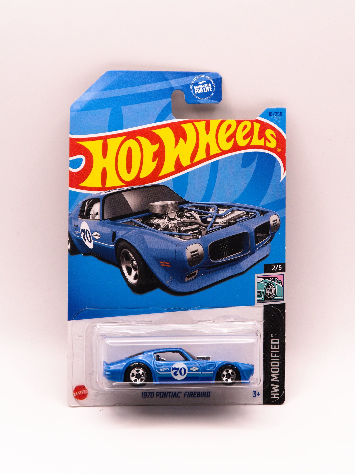 1970 Pontiac Firebird Blue *Blister
