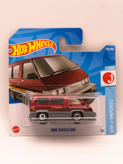1986 Toyota VAN Red *Card