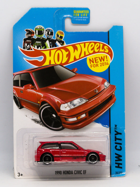 1990 Honda Civic EF Red