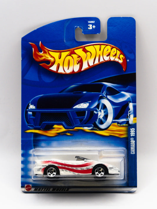 1995 Chevrolet Camaro White with Red Stripes