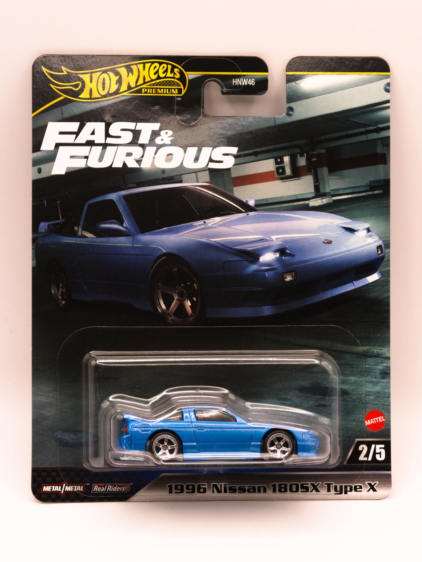 1996 Nissan 180 SX Type X Blue Premium Fast and Furious