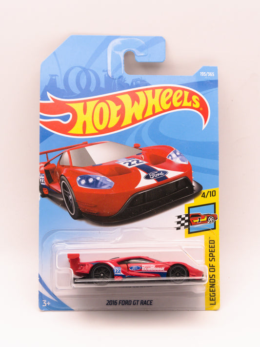 2016 Ford GT Race Czerwony
