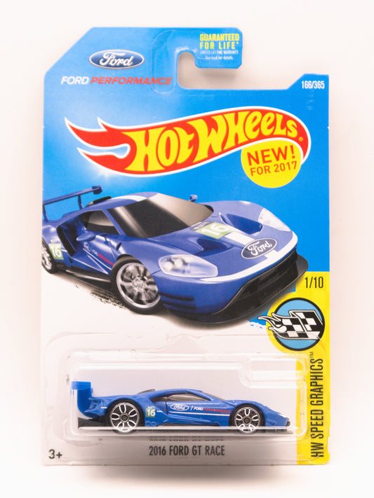 2016 Ford GT Race Niebieski