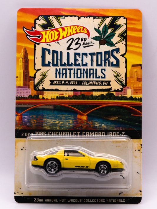 23RD Convention Columbus 1985 Chevrolet Camaro IROC-Z Yellow #5977/6200