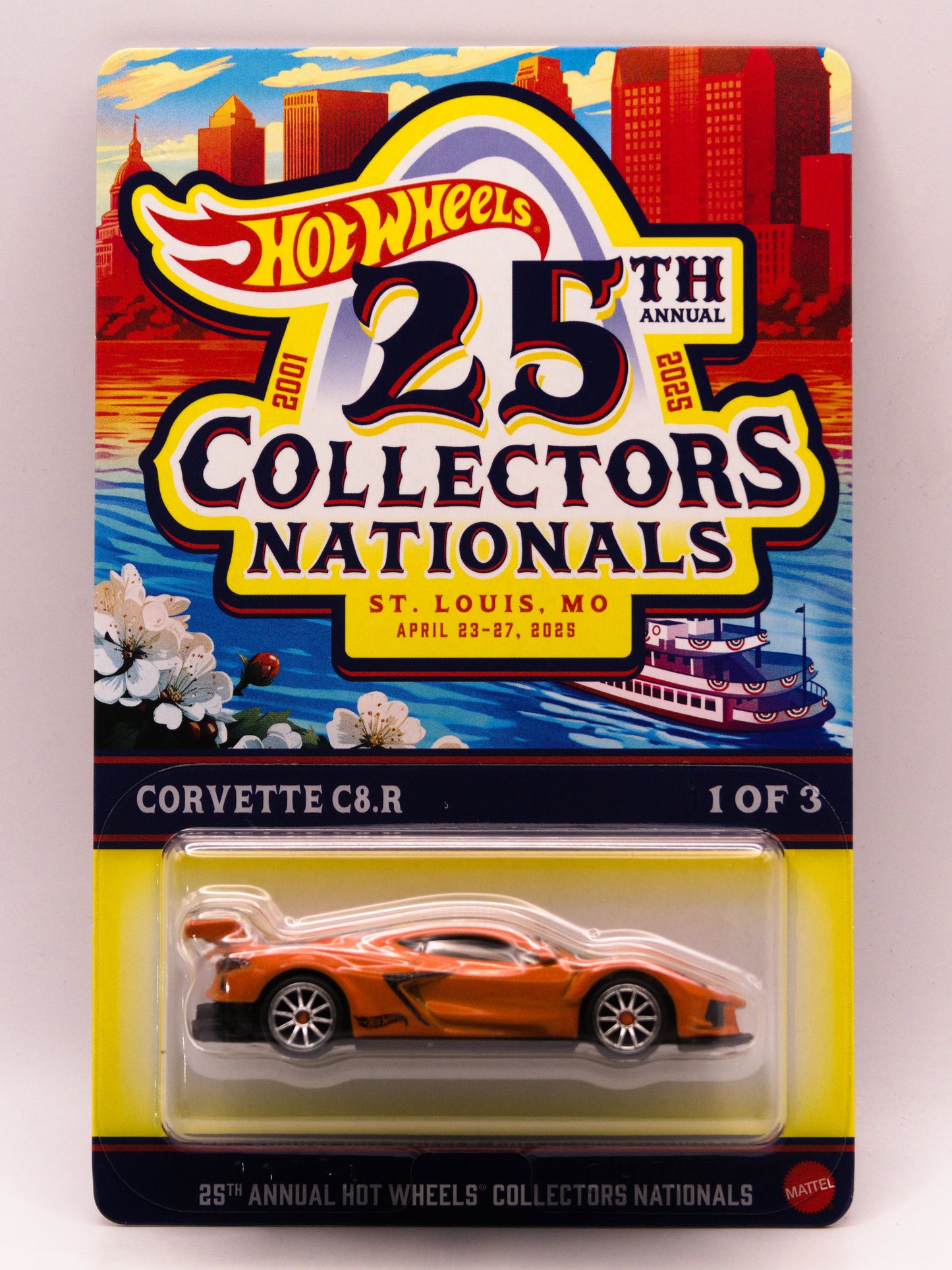 25th Convention St. Louis Chevrolet Corvette C8.R Orange #5903/6200
