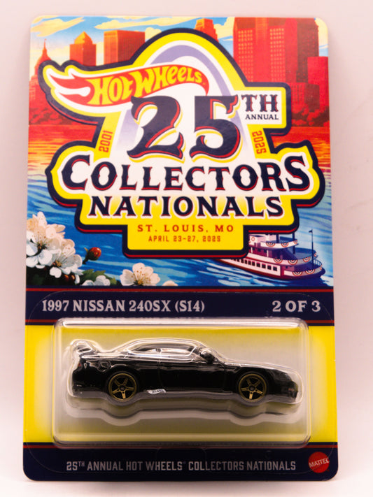 25th Convention 1997 Nissan 240 SX S14 Black #1990/6200