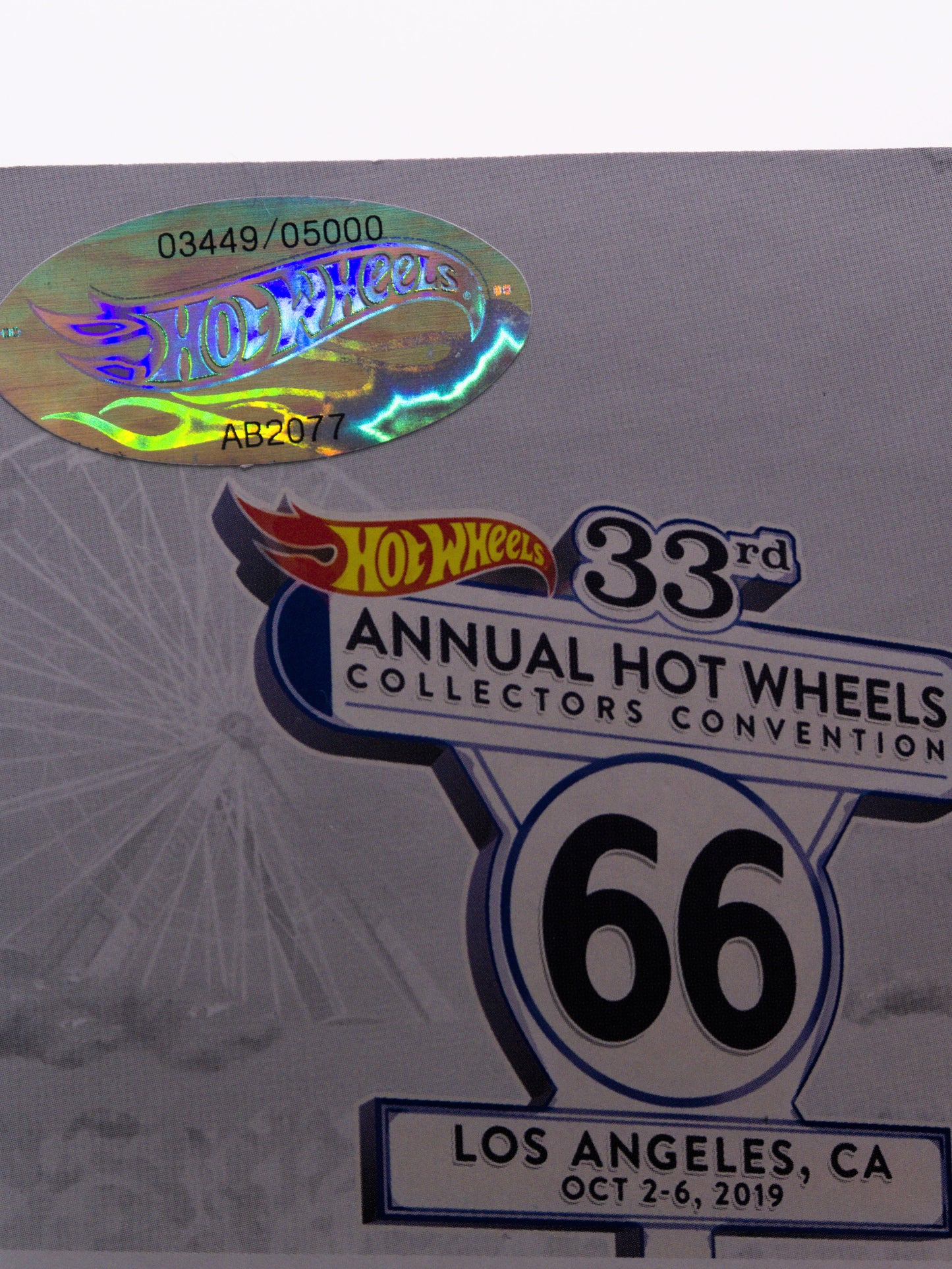 33RD Convention LA Nissan Skyline GT-R R34 Yellow #3449/5000