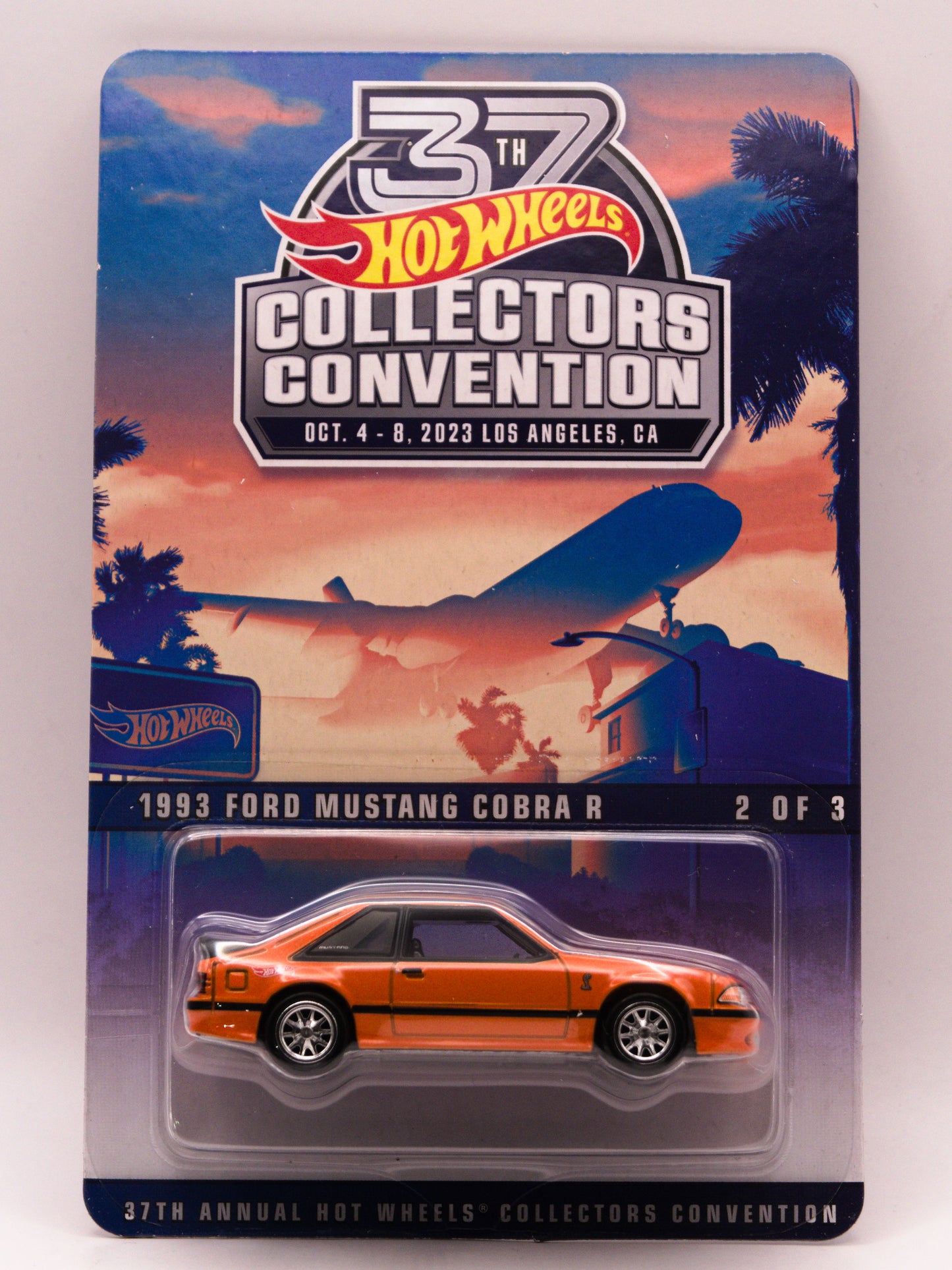37th Convention LA 1993 Ford Mustang Cobra R Orange #5672/6200