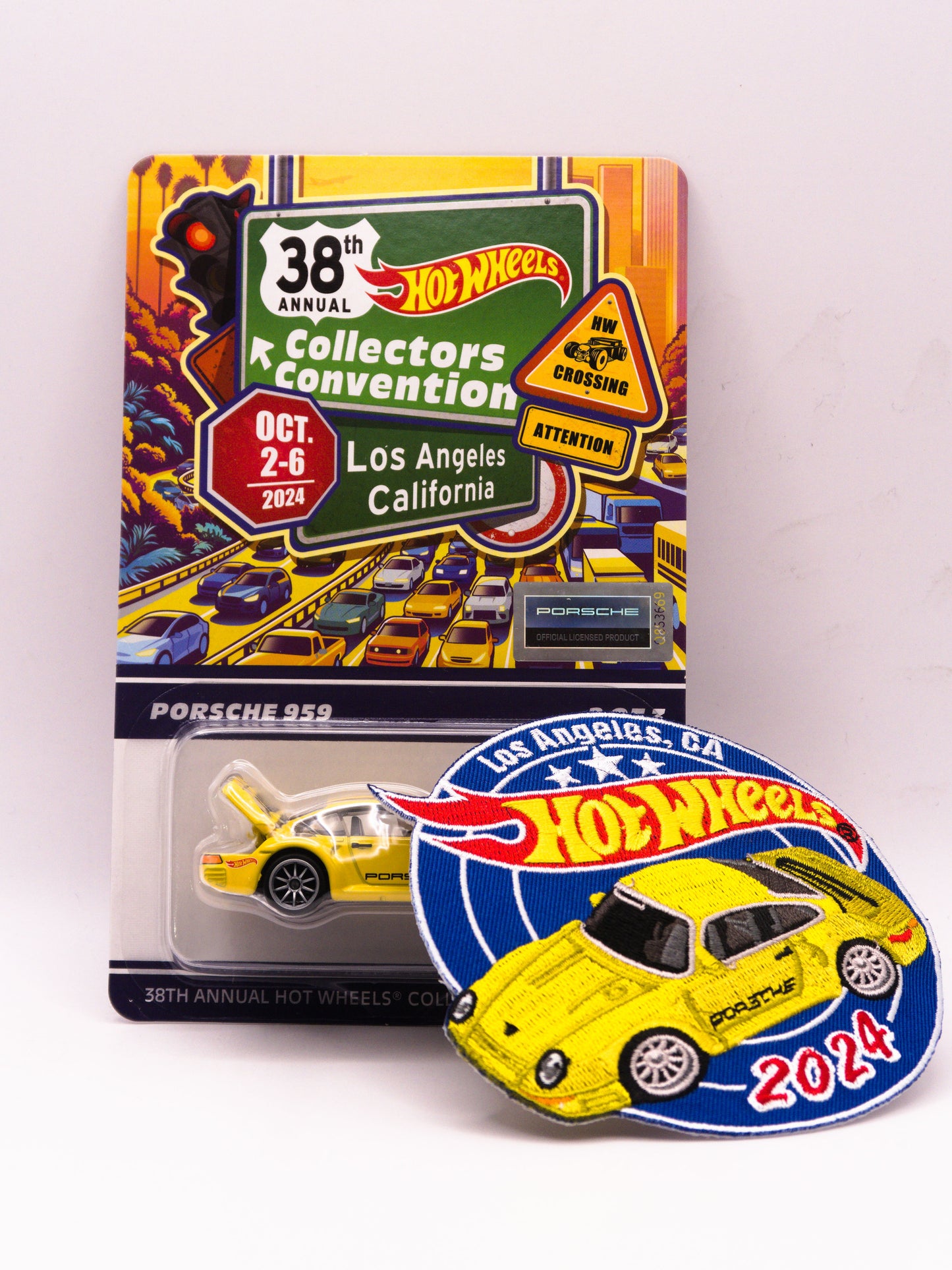 38TH Convention LA Porsche 959 Yellow #3663/6200