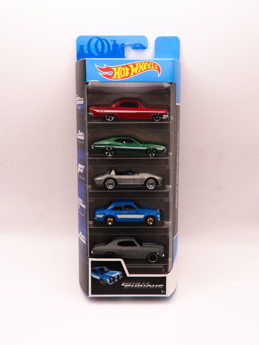 Hot Wheels 5-Pak Fast and Furious Ford Escort Logo