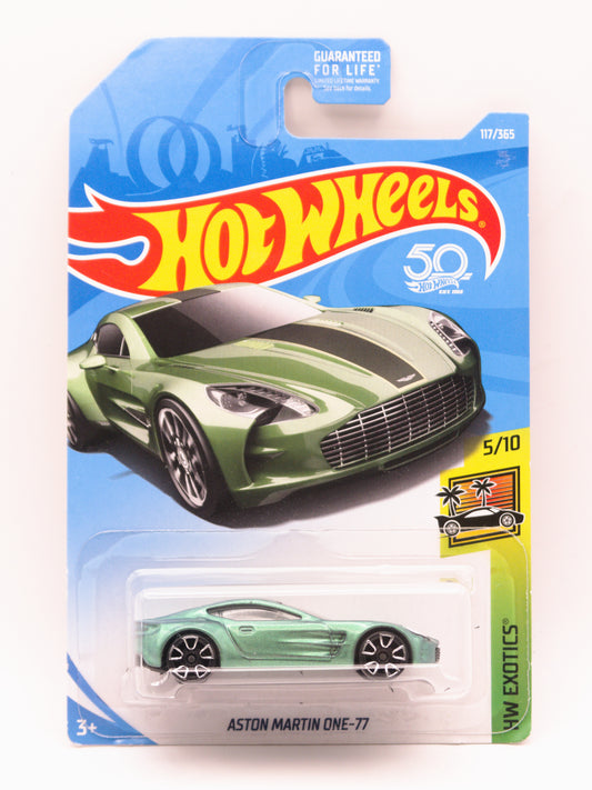 Aston Martin One-77 Zielony