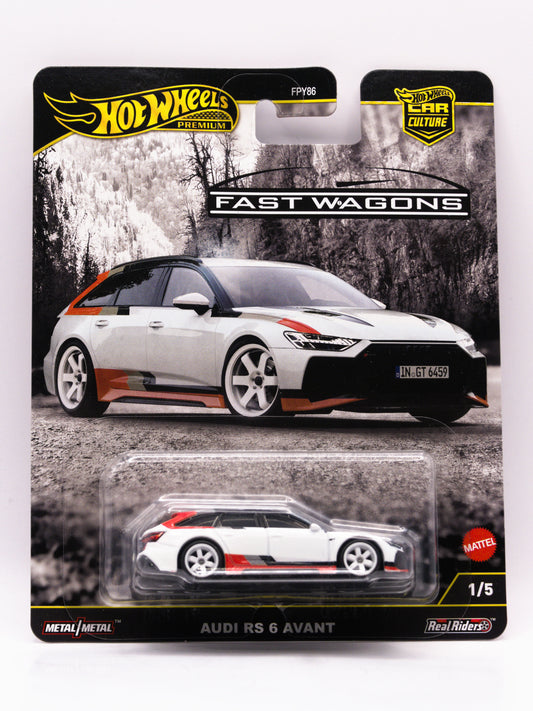 Audi RS6 Avant Fast Wagons 1/5 Premium White
