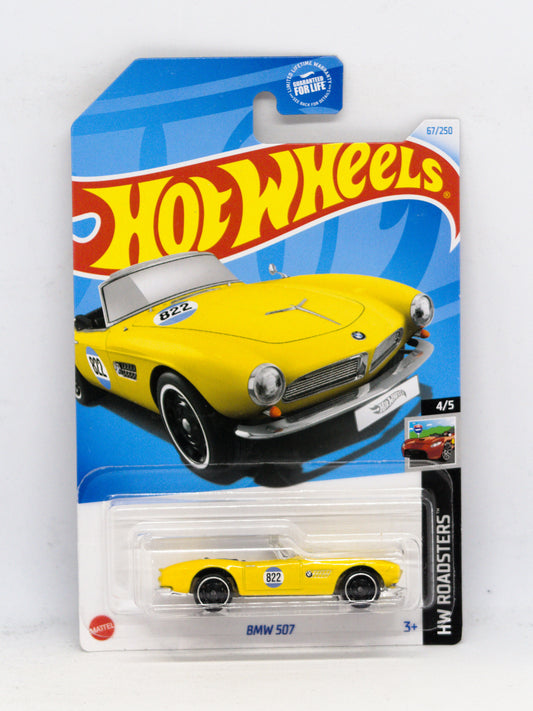 BMW 507 Yellow Long Card