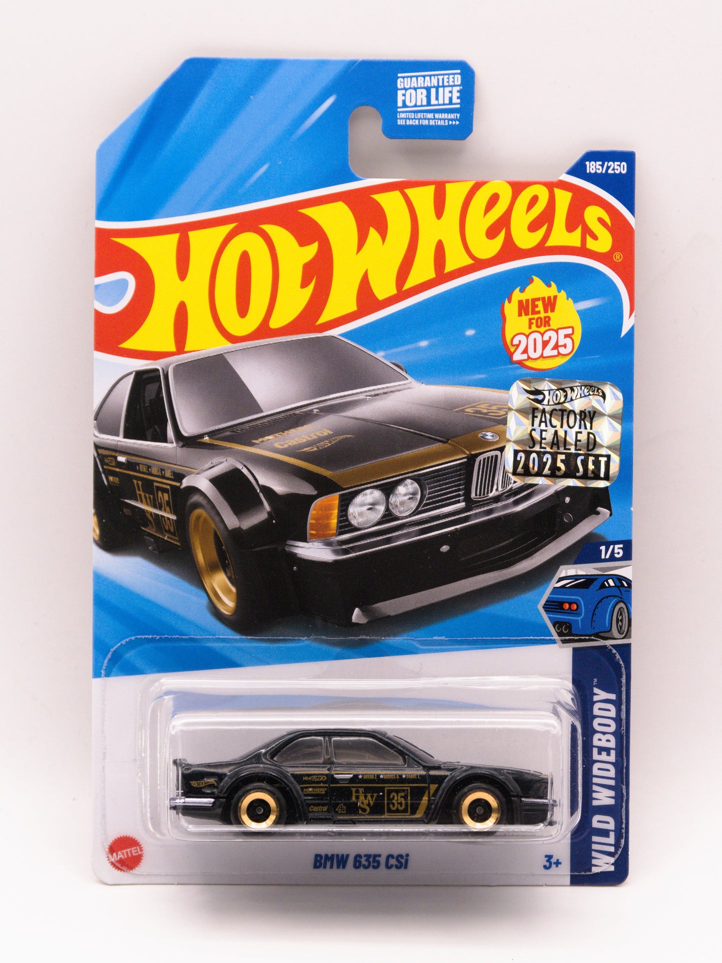BMW 635 CSi Czarny Factory Sealed