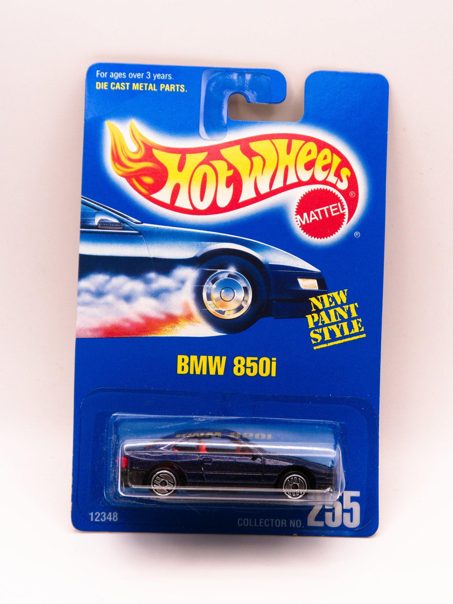 BMW 850i Navy Blue UH Wheel Variant *Blister