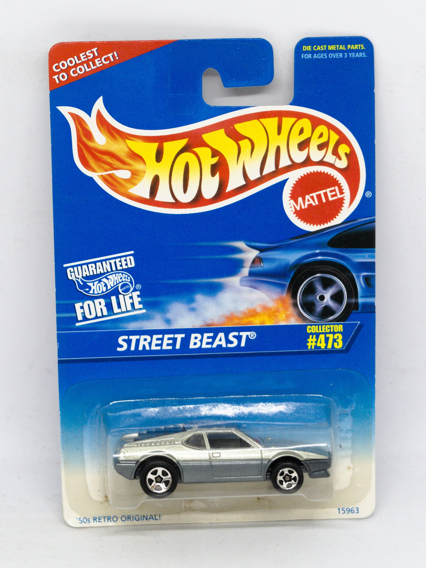 BMW M1 Silver on the STREET BEAST card