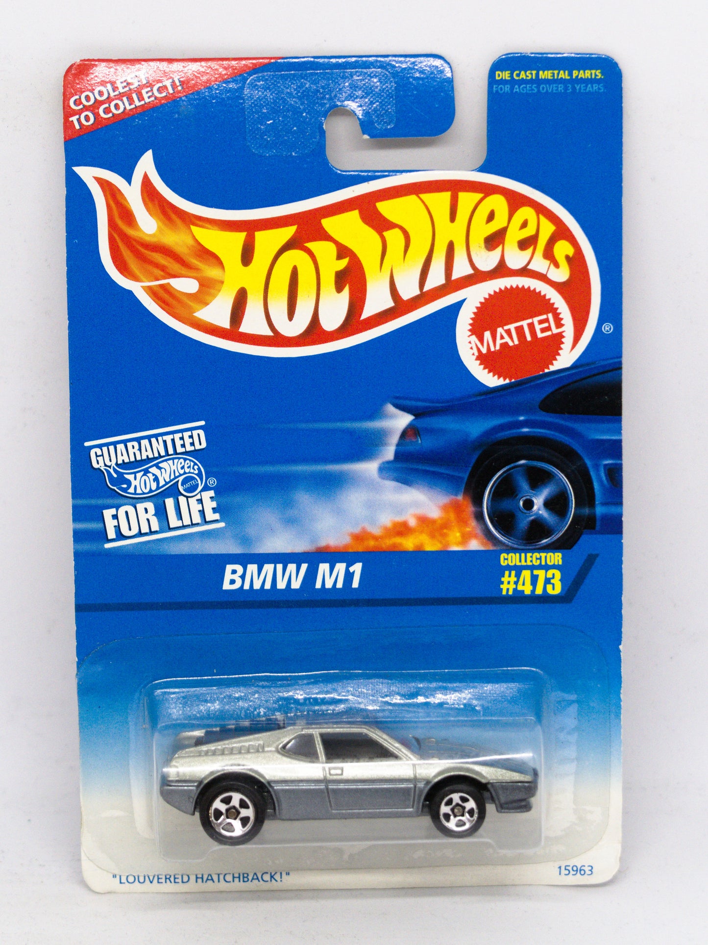 BMW M1 Silver on the BMW M1 card