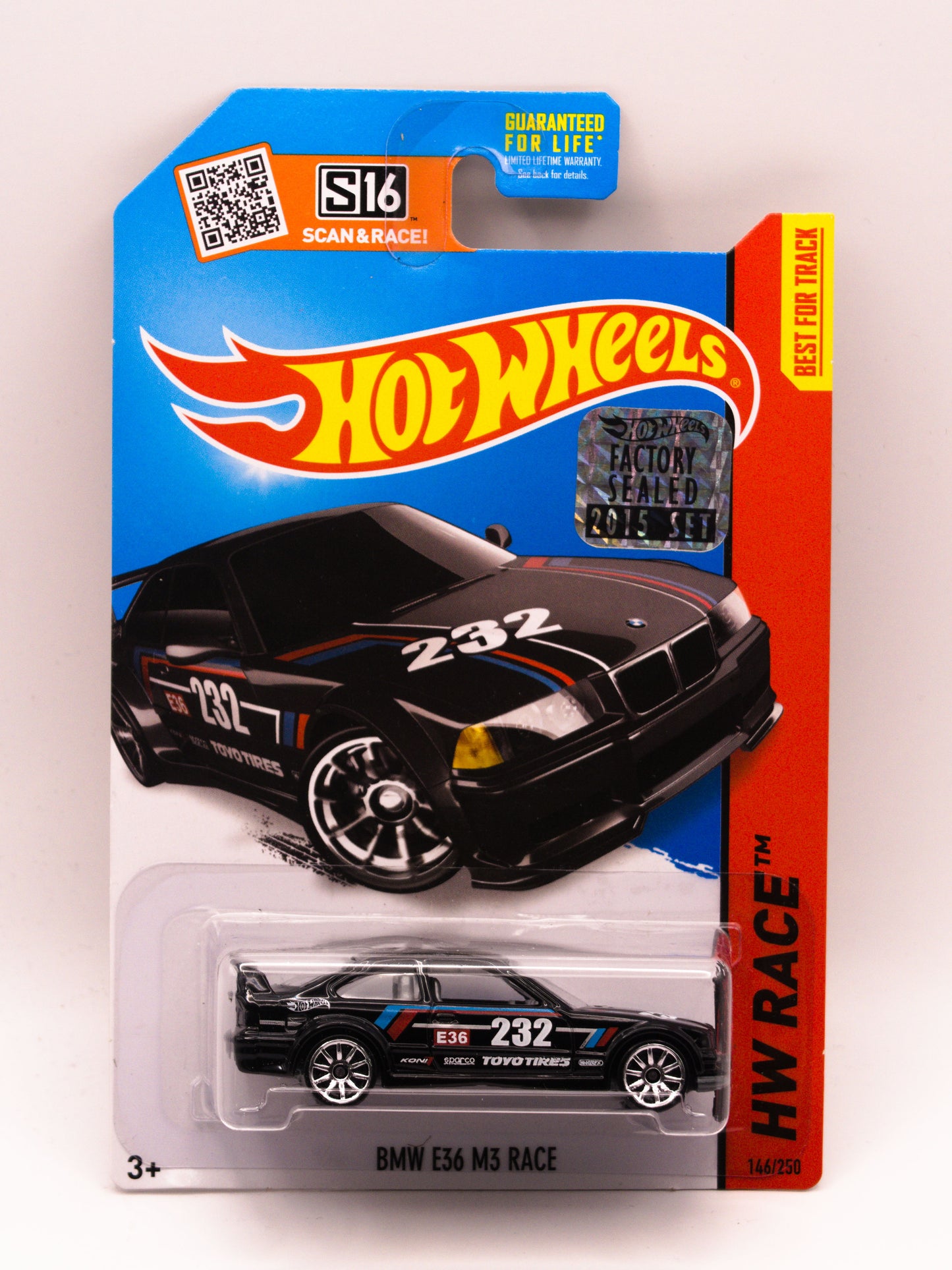 BMW E36 M3 Race Factory Sealed Black