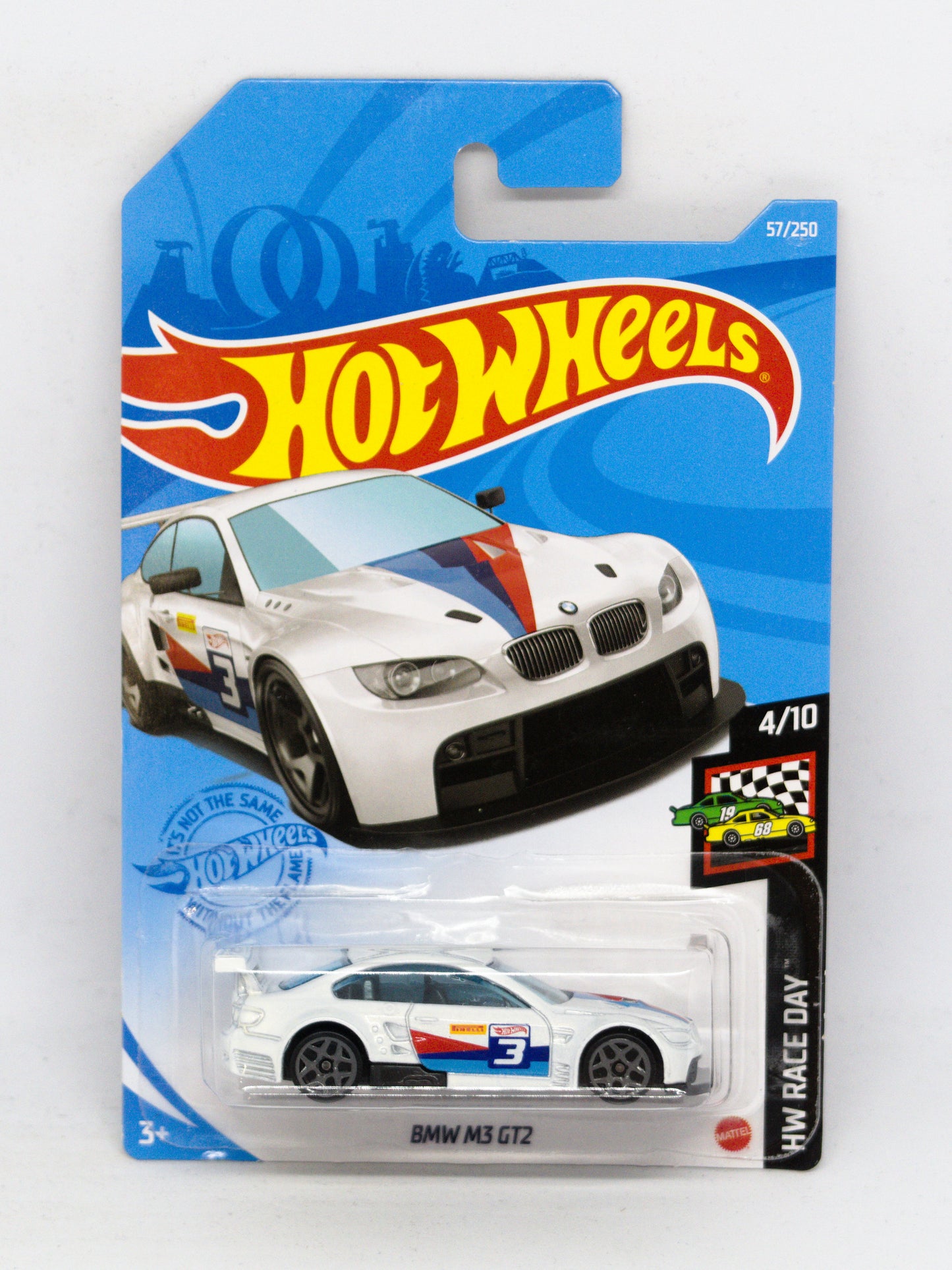 BMW M3 GT2 White Long Card