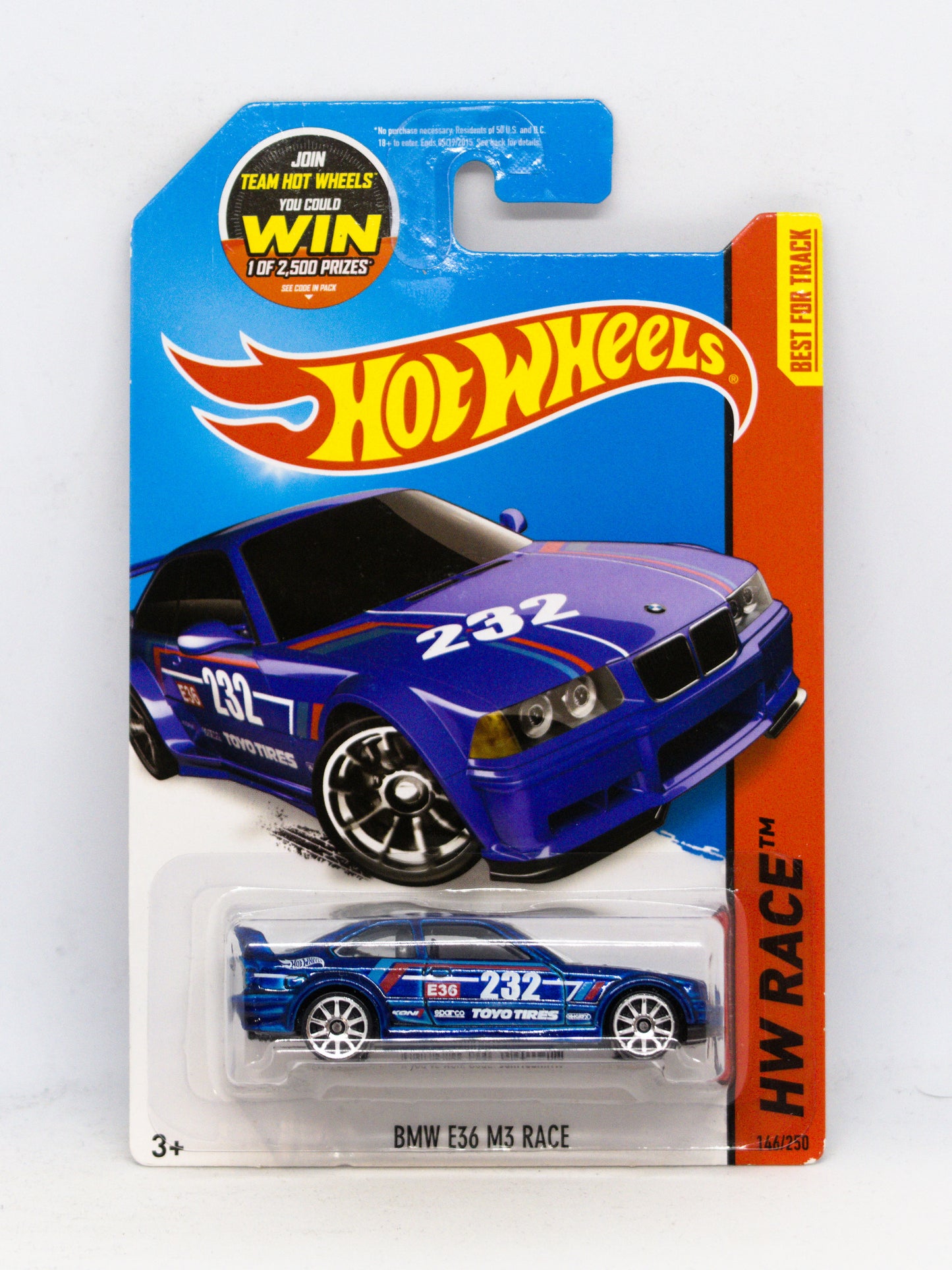 BMW E36 M3 Race Blue