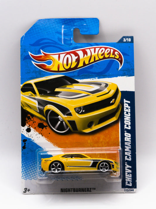 Chevrolet Camaro Concept Yellow *Damaged Card